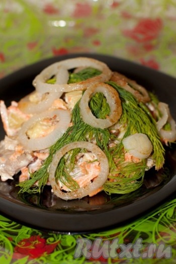 Салат "Жар-птица"