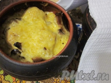 Получилось очень вкусно и ароматно.