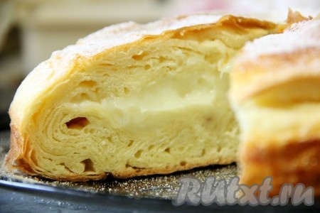 Сладкий слоеный пирог "Фытыр по-египетски"