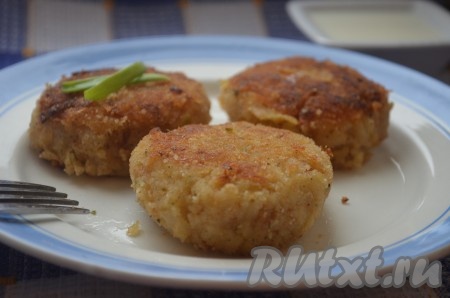 Котлеты из капусты и картофеля