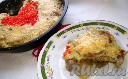 Как только картофель будет готов, значит и наша вкусная запеканка готова.
