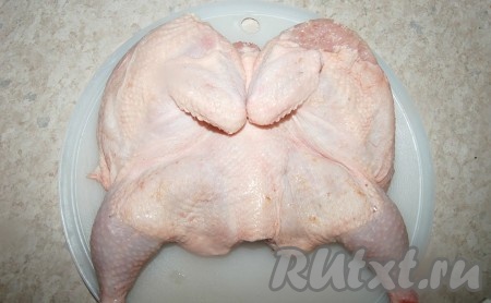 Вот так выглядит подготовленная тушка.