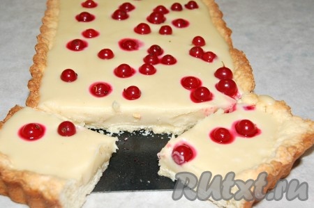 Сладкий песочный пирог