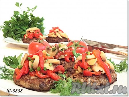 Котлеты с овощами