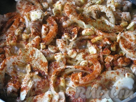 добавить все остальные ингредиенты, 