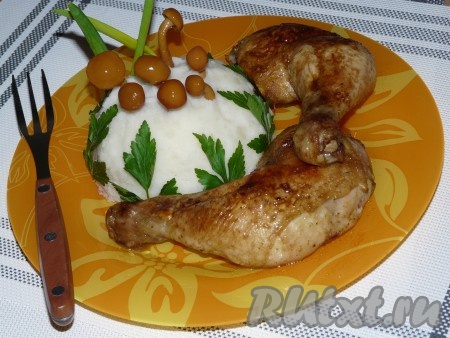 Куриные ножки в пикантном маринаде