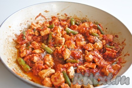 Слегка обжарила, минуты 3-4.