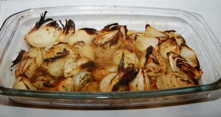 Как запечь лук в духовке