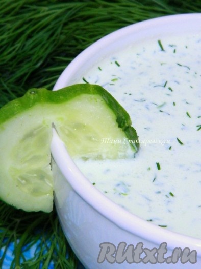 Творожный соус