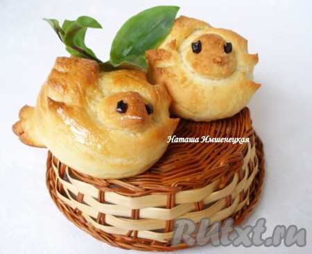 Жаворонки из теста