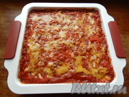 Вкусная энчилада готова.