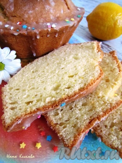 Воздушный лимонный пирог