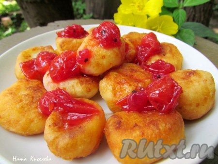 Простой рецепт шариков из творога, жареных в масле