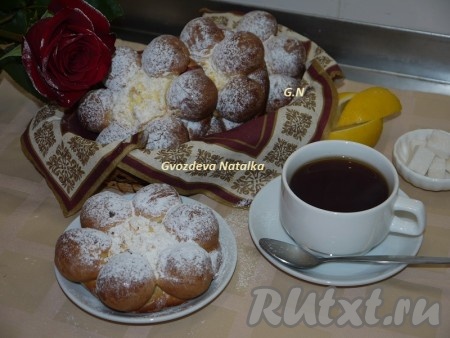 Цветочки с творожно-вишневым вкусом