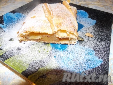 Штрудель с яблоками