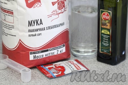 Ингредиенты для приготовления чиабатты