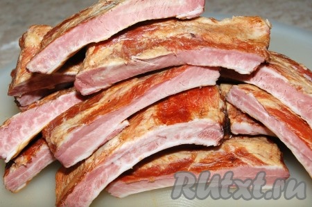 Затем разрезать их ножом, отделяя друг от друга.