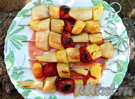 Фруктовые шашлыки