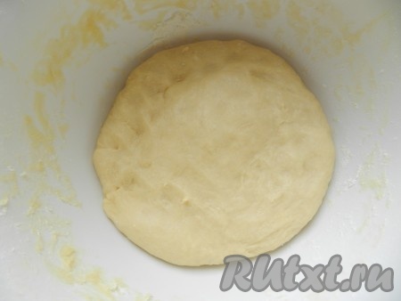 Тесто нужно хорошо выместить на столе или в широкой посуде. Оно должно получиться однородным, мягким, эластичным, нелипким. Если тесто прилипает к столу или к рукам, можно добавить немного муки, но не слишком много, чтобы тесто не стало жестким и тяжелым. Поместить тесто в большую емкость, накрыть чистой тканью и поставить для подхода в теплое место без сквозняков.
