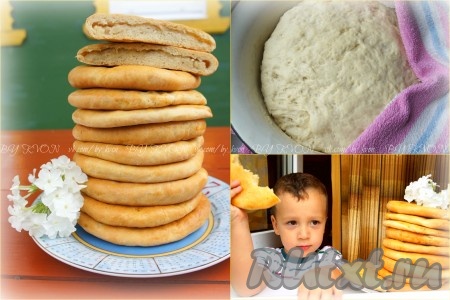 Из такого теста вы без труда сможете приготовить нежные лепешки с любыми начинками.