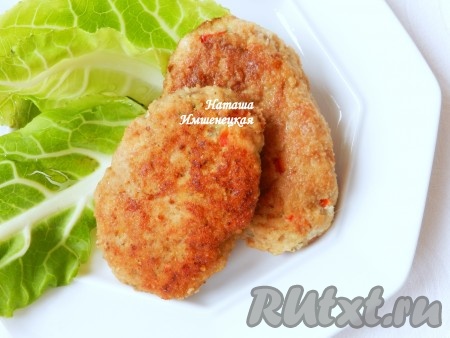 Рецепт котлет из куриного филе