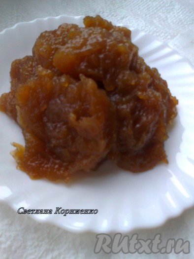 Наше ароматное яблочное&nbsp; повидло готово!
