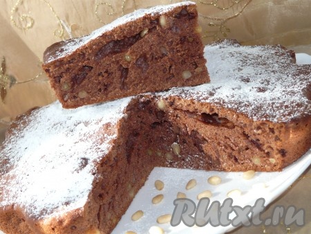 Простой шоколадный кекс "Вечерний"