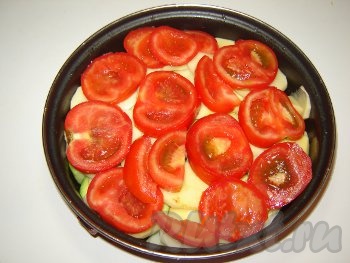 Слой из помидоров