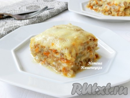 Лазанья из капусты с фаршем в духовке