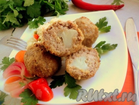 Тефтели с сюрпризом