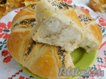 Это хлебушек в разломе - очень нежный и пышный.&nbsp;