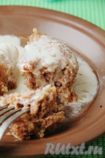 Ленивые голубцы с капустой