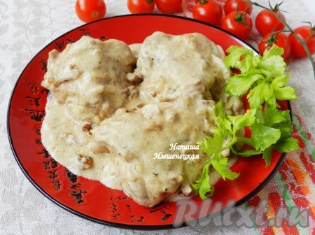 Рецепт курицы в ореховом соусе