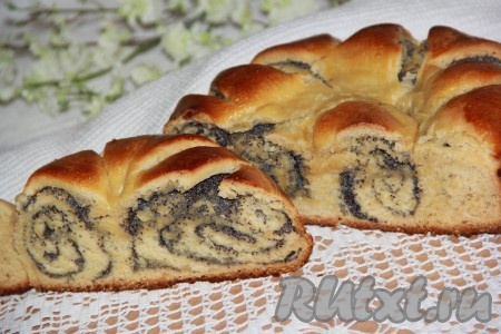 Маковая улитка очень хороша в разрезе!