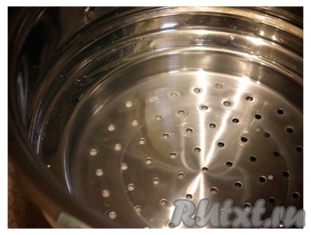 Берем дуршлаг.
