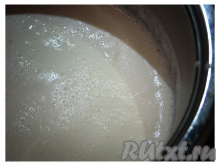 Температура конфорки должна быть на максимальном значении.
