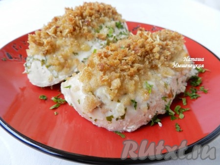 Куриная грудка в йогурте в духовке