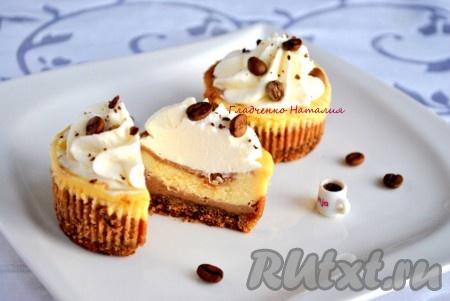 Мини чизкейки с шериданом