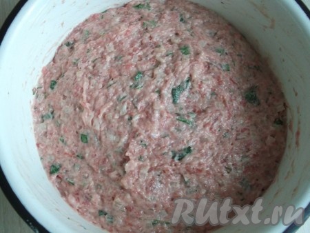 Всё хорошо перемешиваем.