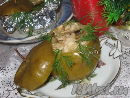 "Яблочные горшочки" - вкусно, сытно, полезно, а, самое главное, празднично!!!