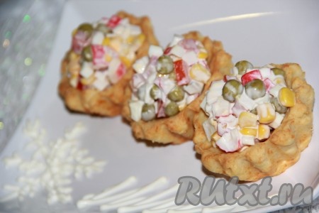 Сырные тарталетки своими руками