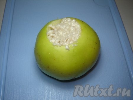 Яблоко с начинкой 3