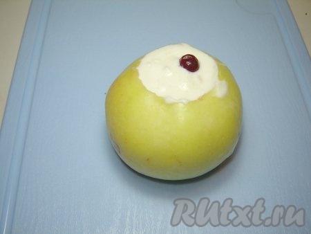 Яблоко с начинкой 2