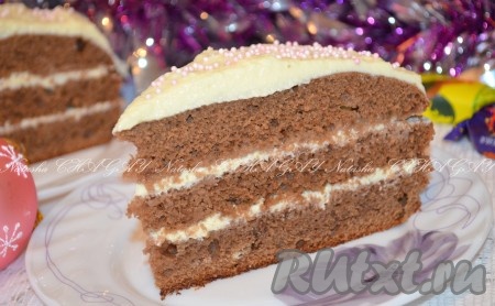 Сметанный торт в мультиварке