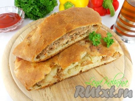 Лепешки с мясом
