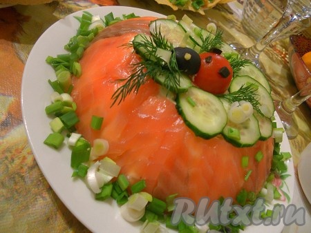 Цукотто из семги
