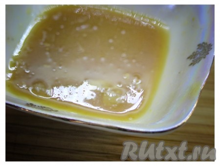 Смешиваем все три продукта. 