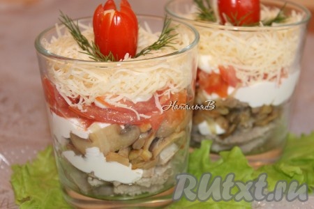 Салат "Мясо по-французски"