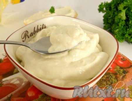 Майонез из молока и растительного масла без яиц