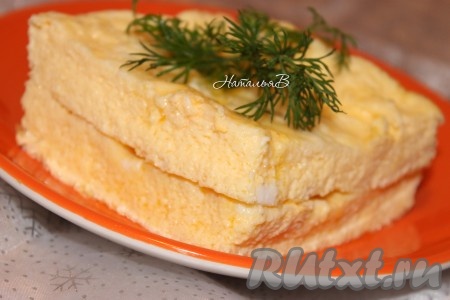Омлет из яиц и молока в духовке